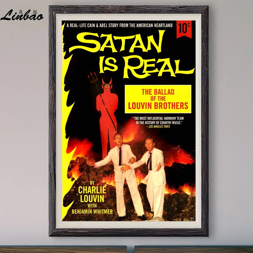 

V262 1959 Satan Is Real Vintage Classic Movie Print Silk Poster Home Deco Wall Art Gift