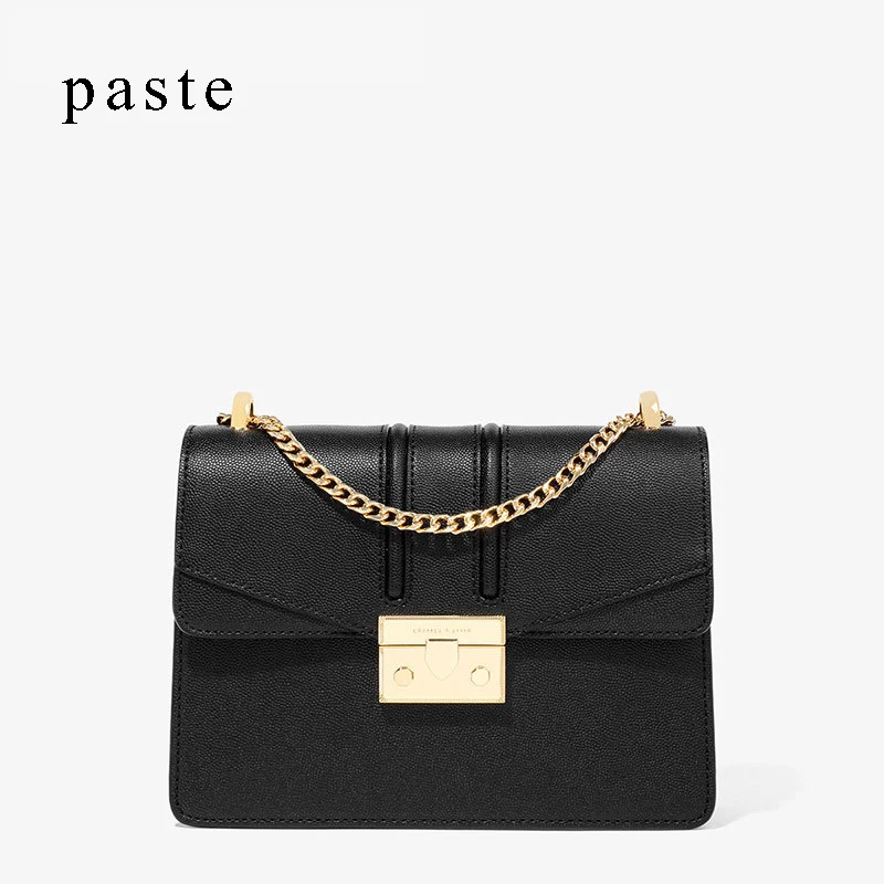 2019 новый стиль модная кожаная маленькая квадратная сумка с перекрестной