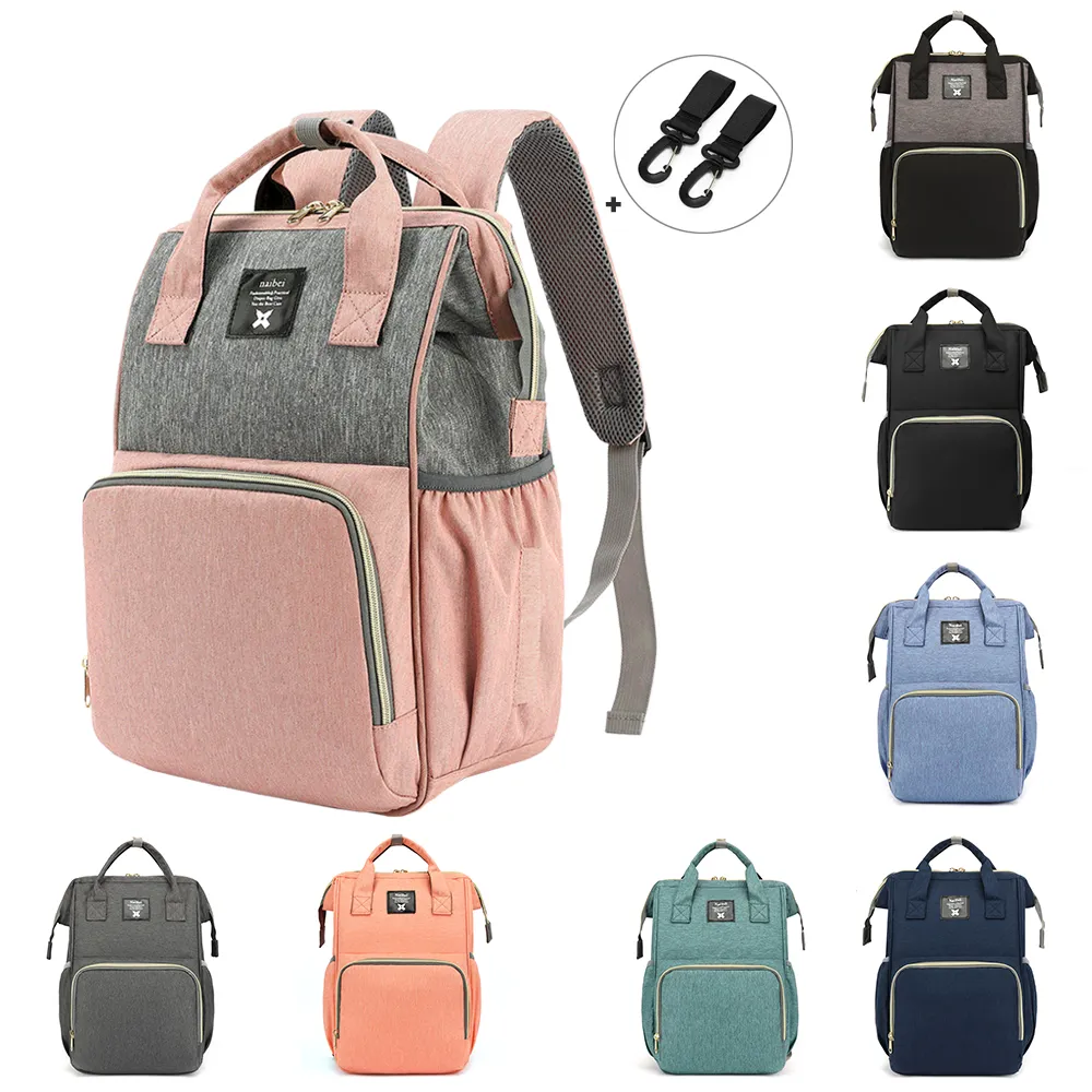Baby Diaper Bag Waterproof Backpack Fashion Mummy Maternity Mother Brand Mom Backpack Nappy Changing Baby Nursing Bags for Mom