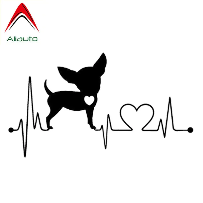 

Aliauto Чихуахуа виниловая наклейка с принтом собаки прекрасный Водонепроницаемый автомобиль наклейки автомобильные аксессуары украшения че...
