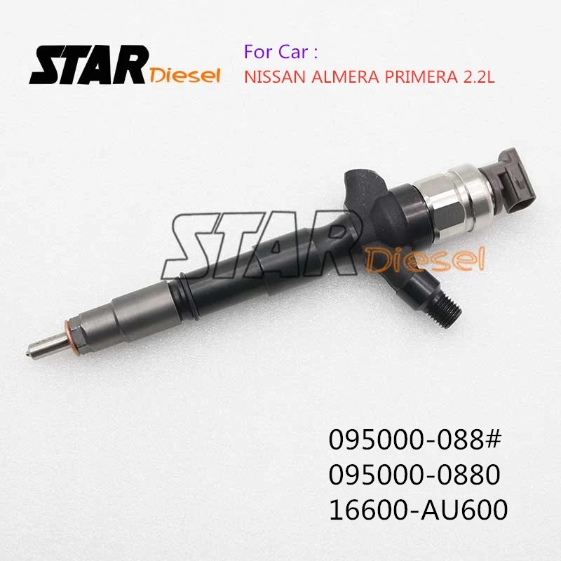 

Топливный инжектор STAR Diesel Common Rail 095000-088 #095000-0880 16600-AU600, автозапчасти для Nissan ALMERA PRIMERA л