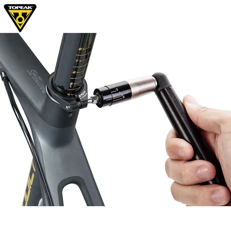 Topeak 2-6Nm дорожный велосипед ключ с регулируемым крутящим моментом MTB TorqSocket набор