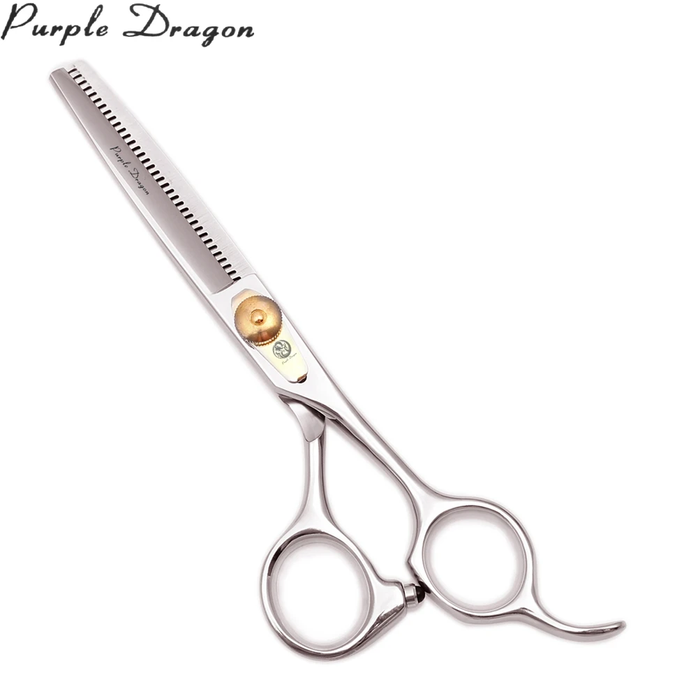 Парикмахерские ножницы против зубов 6 &quotфиолетовый дракон JP нержавеющая стрижка