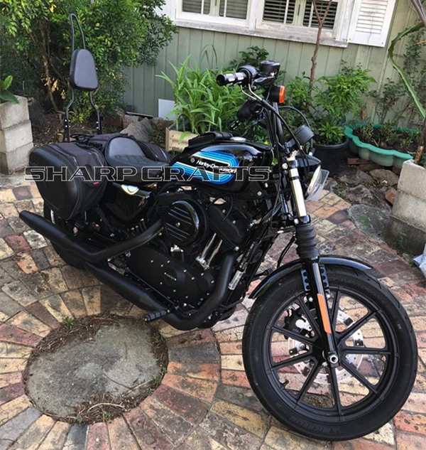 Подушка для спинки пассажира мотоцикла Harley 883 1200 48 SPORTSTER XL883 XL1200 2004 2018|sissy bar|backrest sissy