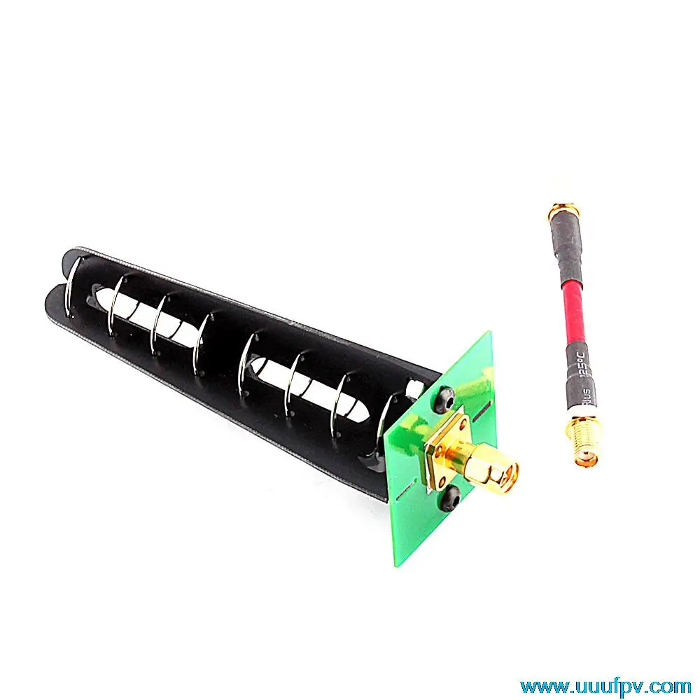 

1 шт. FPV Aomway 5,8 ГГц 11dbi 7-оборотная спиральная круглая поляризационная антенна RHCP для передатчика 5,8G