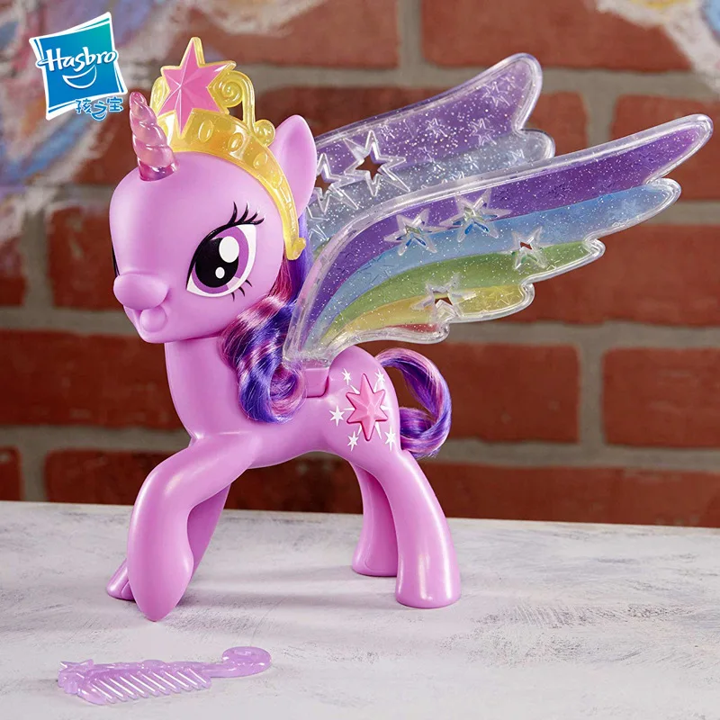 Hasbro игрушки My Little Pony пони мечты фиолетового цвета Yue принцессы Световой кукла