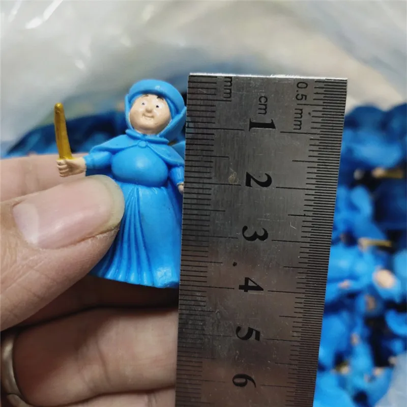 

24PCS 4CM Disney Cinderella fairy godmother toy accessories DIY decoration accessories