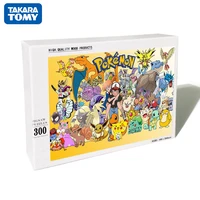300 pieces pokemon puzzles anime kawaii boys girls collection puzzle toys assemble educational toys for children christmas gifts