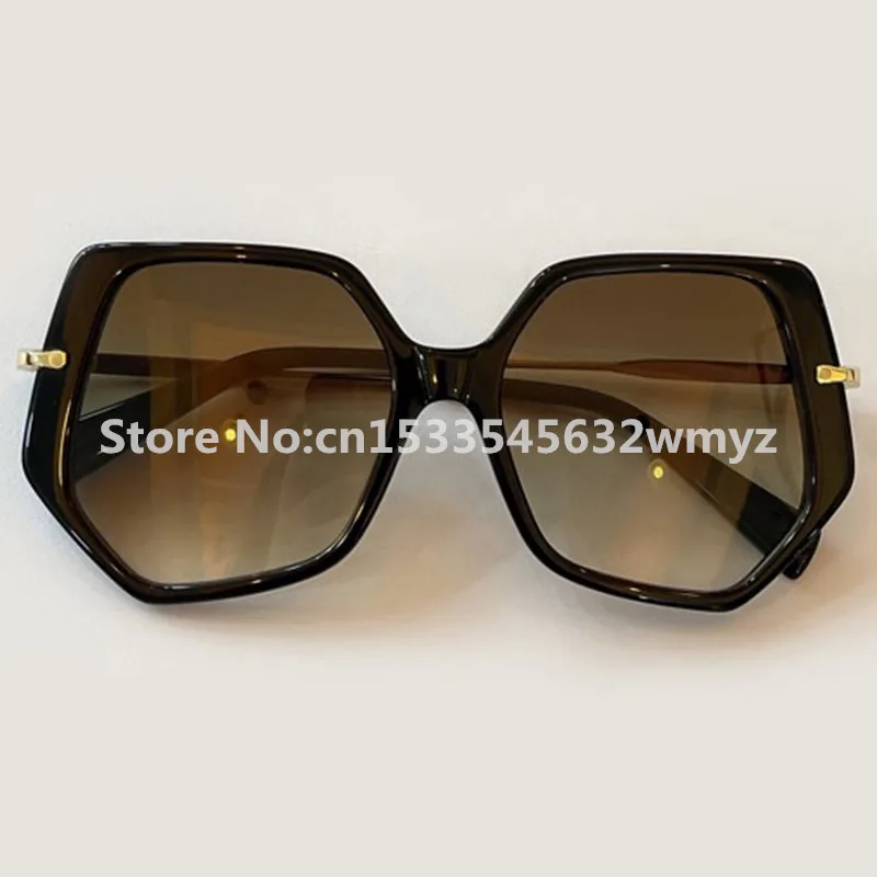 

Fashion Irregular Sunglasses Women Brand Design Oversized Hexagonal Sun Glasses Ladies UV400 With Box Original Quality