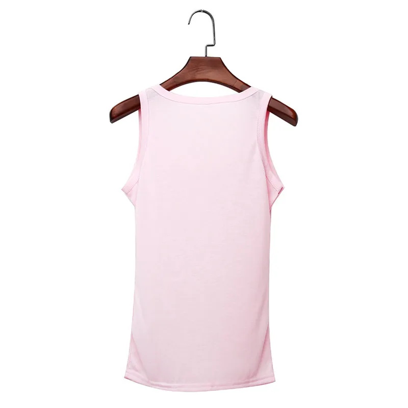 

Spring Summer Tank Tops Women Sleeveless Round Neck Loose T Shirt Ladies Vest Singlets Camisole Slim Ladies