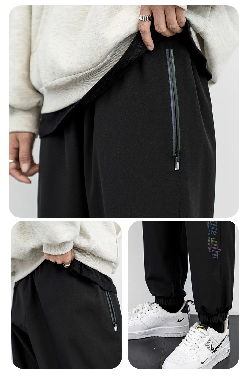 

New Oversize Men Cargo Pants Streetwear Mens Jogging Sweatpants Casual Elastic Waist Harem Pants Male Plus Size Trousers 7XL 8XL