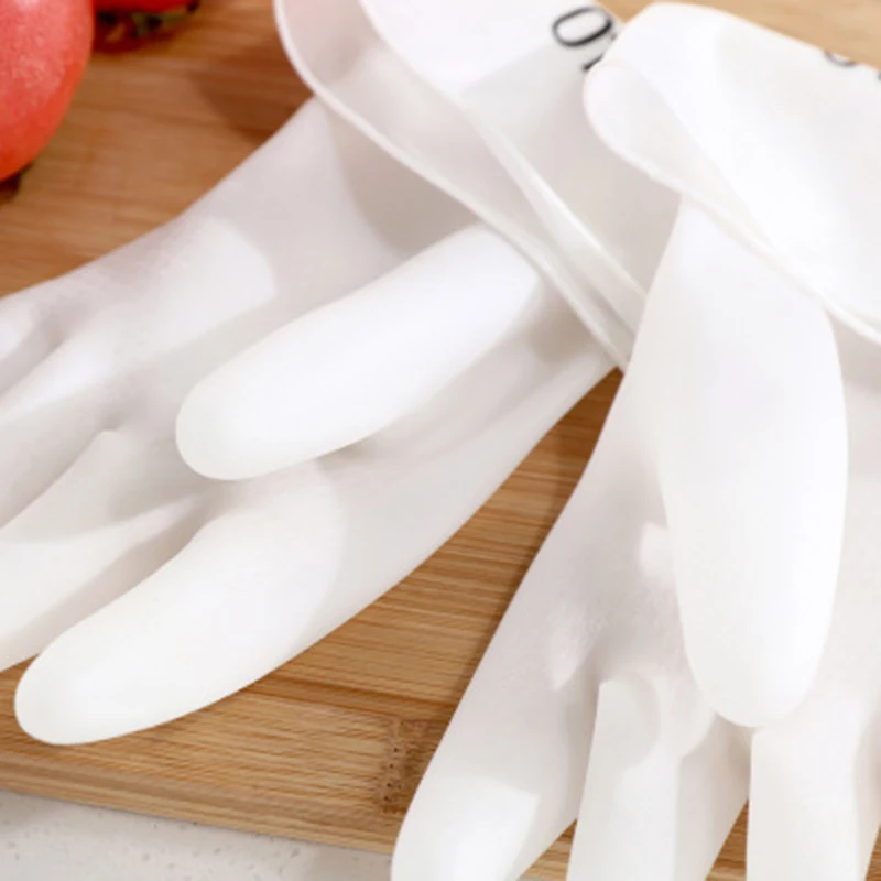 1 пара силиконовые перчатки для мытья посуды | Дом и сад