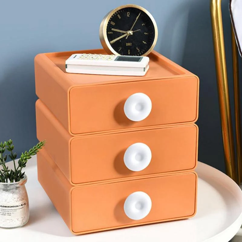 Ящик для хранения офисный стол Штабелируемый ящик бытовой многофункциональный