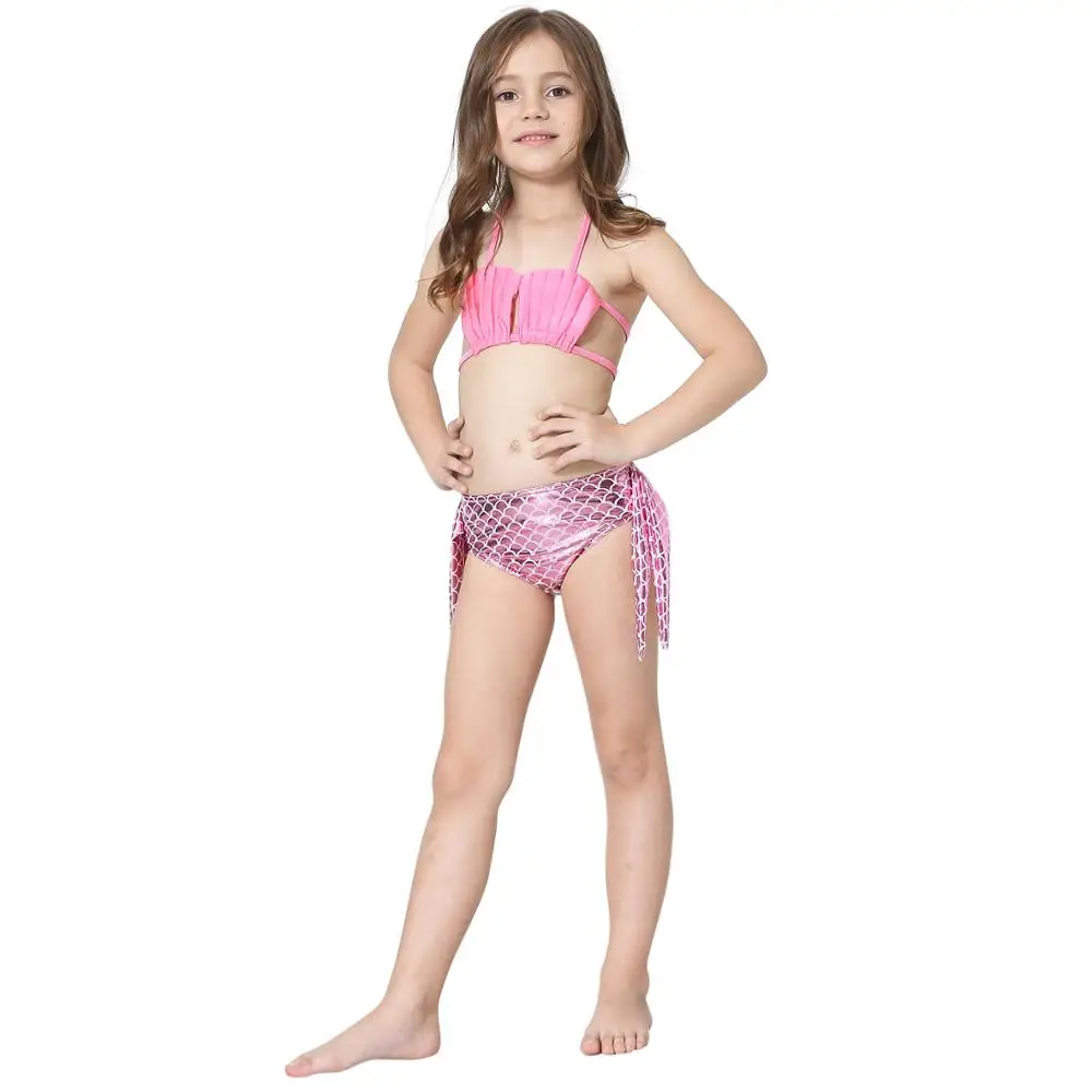 Женский хвост Русалочки с плавниками Моноласты юбка Флиппер для детей бикини