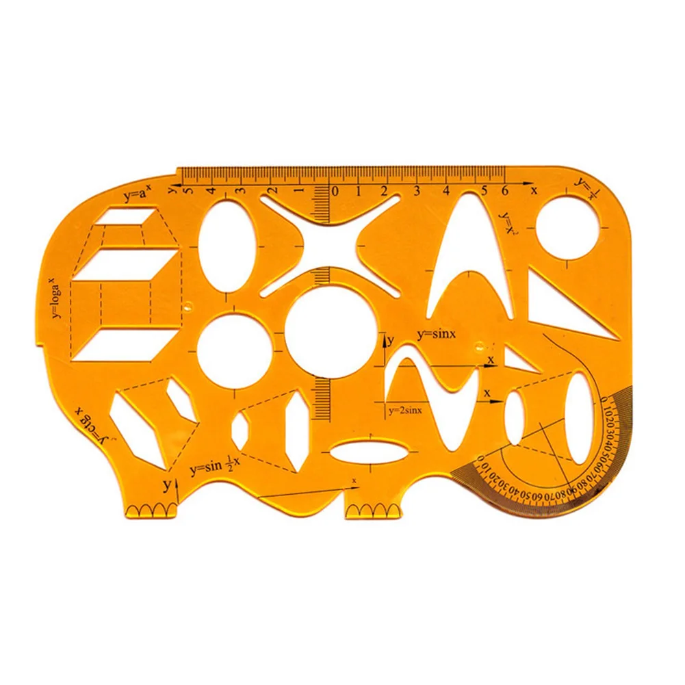 Геометрические школьные Обучающие Канцелярские Принадлежности портативные