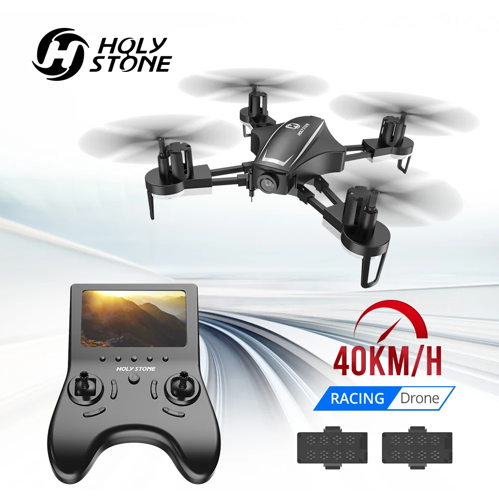 Holy Stone HS230 RC дроны гоночные FPV 5,8G Wifi Дрон с 2MP 720P HD 120 широкоугольная камера с ЖК-экраном 40 км/ч скоростной Квадрокоптер