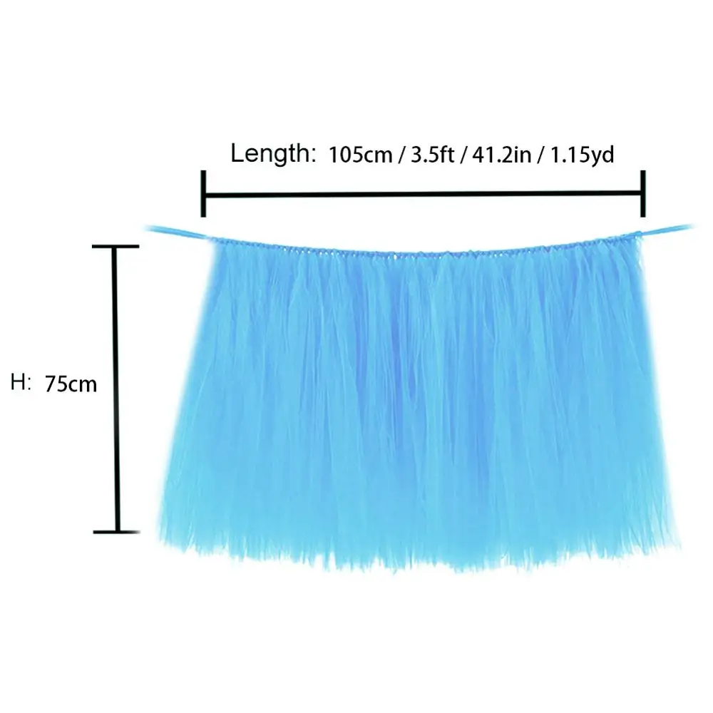 Юбка пачка для стола тюлевые скатерти и салфетки Рождественский Декор