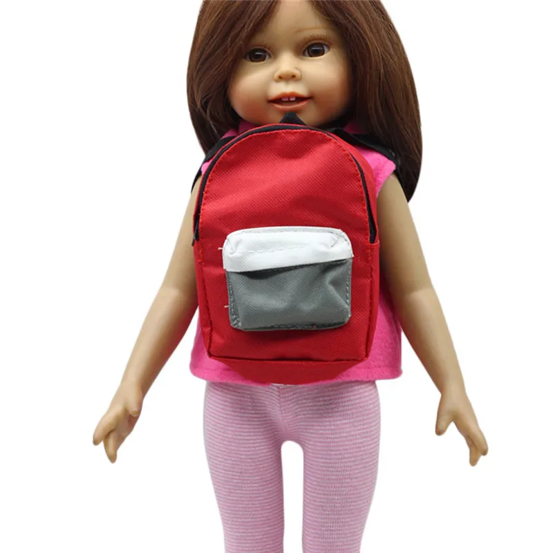 Школьный рюкзак для девочек модная Кукла 18 дюймов с двумя ремешками аксессуар J0124