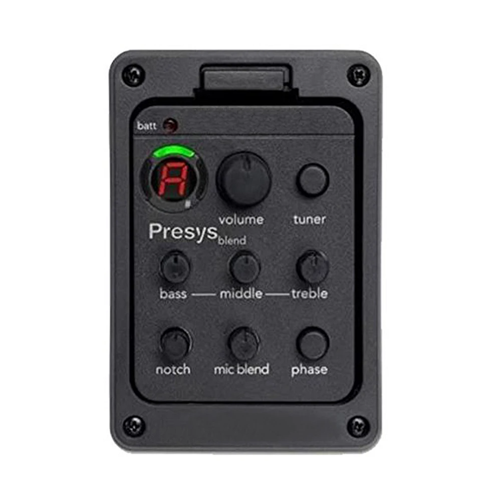 

Guitar Equalizer Guitar Preamp EQ Tuner Guitar Piezo Pickup Guitar Accessories Part Volume controller with Mic Beat Board Pickup