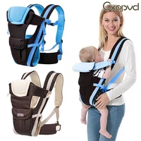 4 in 1 breathable front facing baby carrier comfortable sling backpack pouch wrap baby kangaroo bag multifunctional carrier