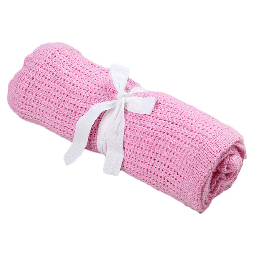 Baby Blankets Swaddle Wrap Infant Newborn Air Conditioning Blanket Carriage Cotton Bedding for Kids Sleeping J71 | Мать и ребенок