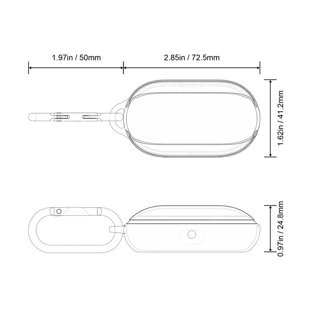 Силиконовый защитный чехол для Samsung Galaxy Buds + Night bright|Аксессуары наушников| |