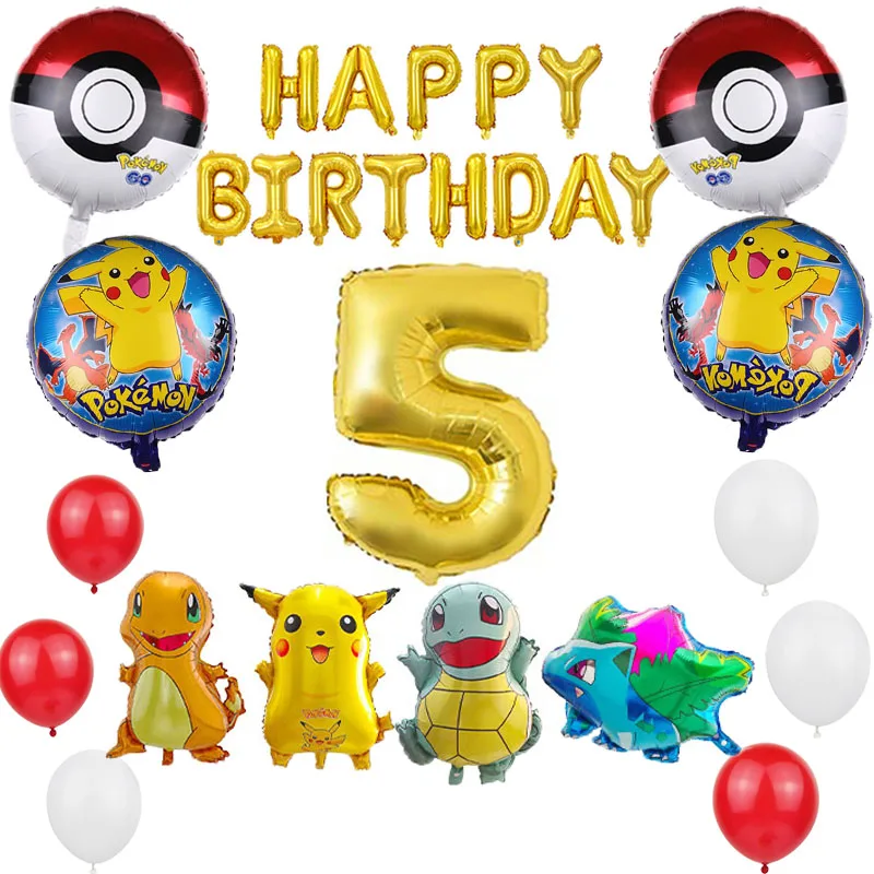 

Набор воздушных шаров из фольги «Покемон Пикачу», 32 дюйма