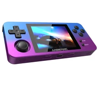 powkiddy rg280m retro handheld game console metal shell open system support tf card mp4 player for ps1 cps1 2 children game gift