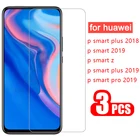 Защитное стекло для Huawei P Smart Z Plus Pro 2018, 2019, закаленное, 3 шт.