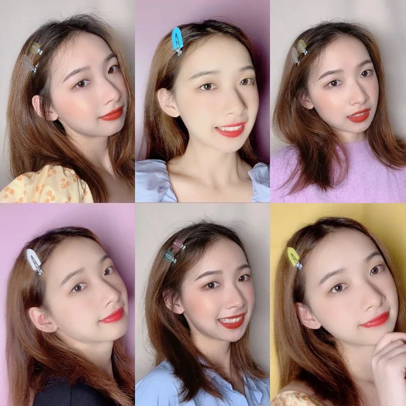 4 шт./1 шт. бесшовные заколки для волос