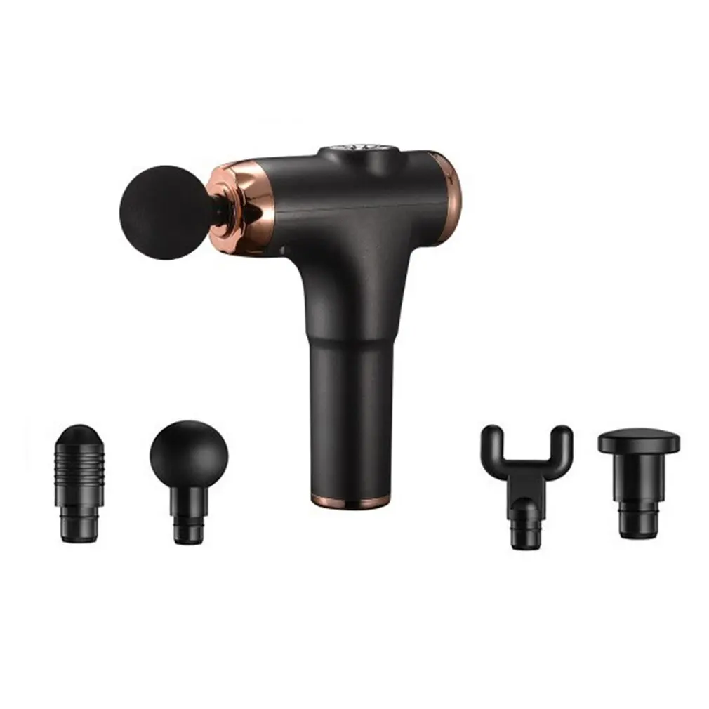 

Fascial Muscle Massage Gun Fitness Mute Electric Vibration Relaxation Instrument Muscle Massager With Brushless Motor