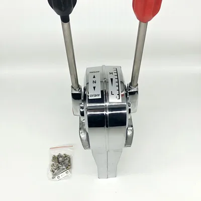 

Marine Japanese-style throttle head marine manipulator marine throttle gear controller Marine Twin Lever Engine Control device