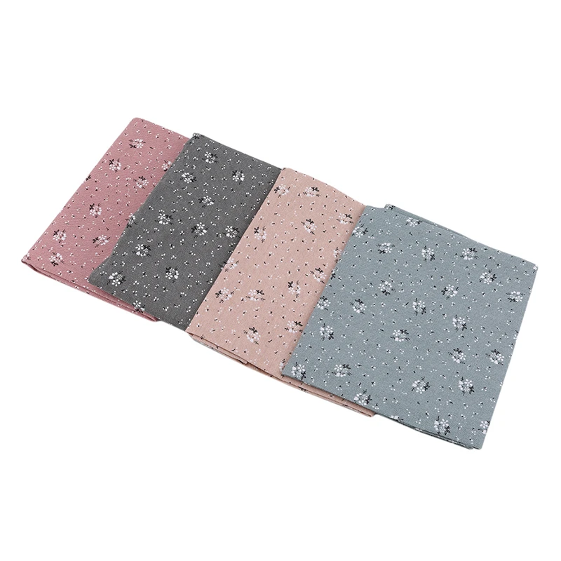 Пасторальная хлопковая льняная скатерть домашняя маленькая Цветочная печатная