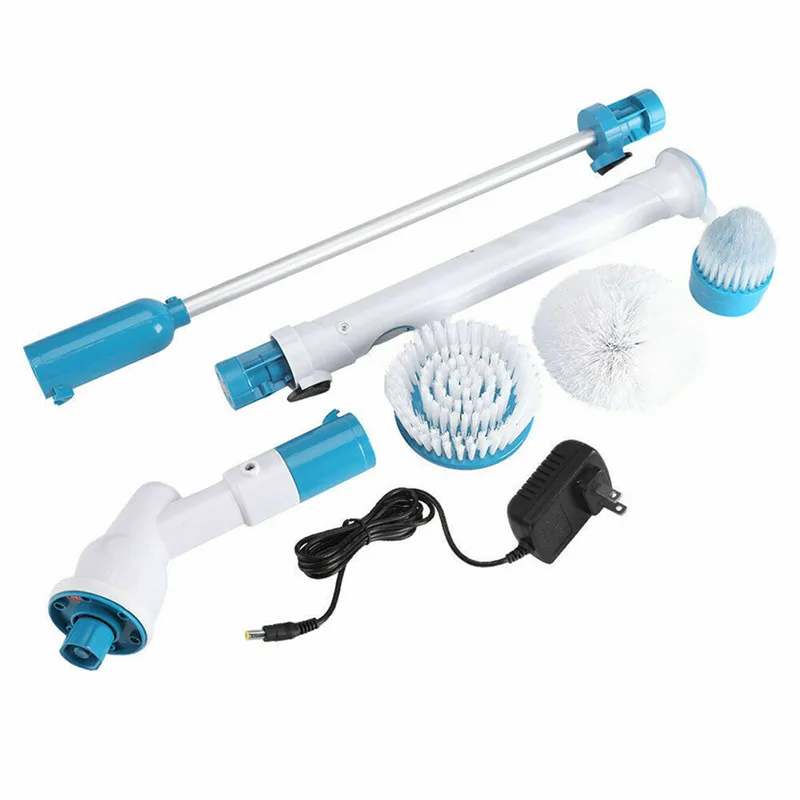 Электрическая вращающаяся Турбо щетка чистящая беспроводной Перезаряжаемый