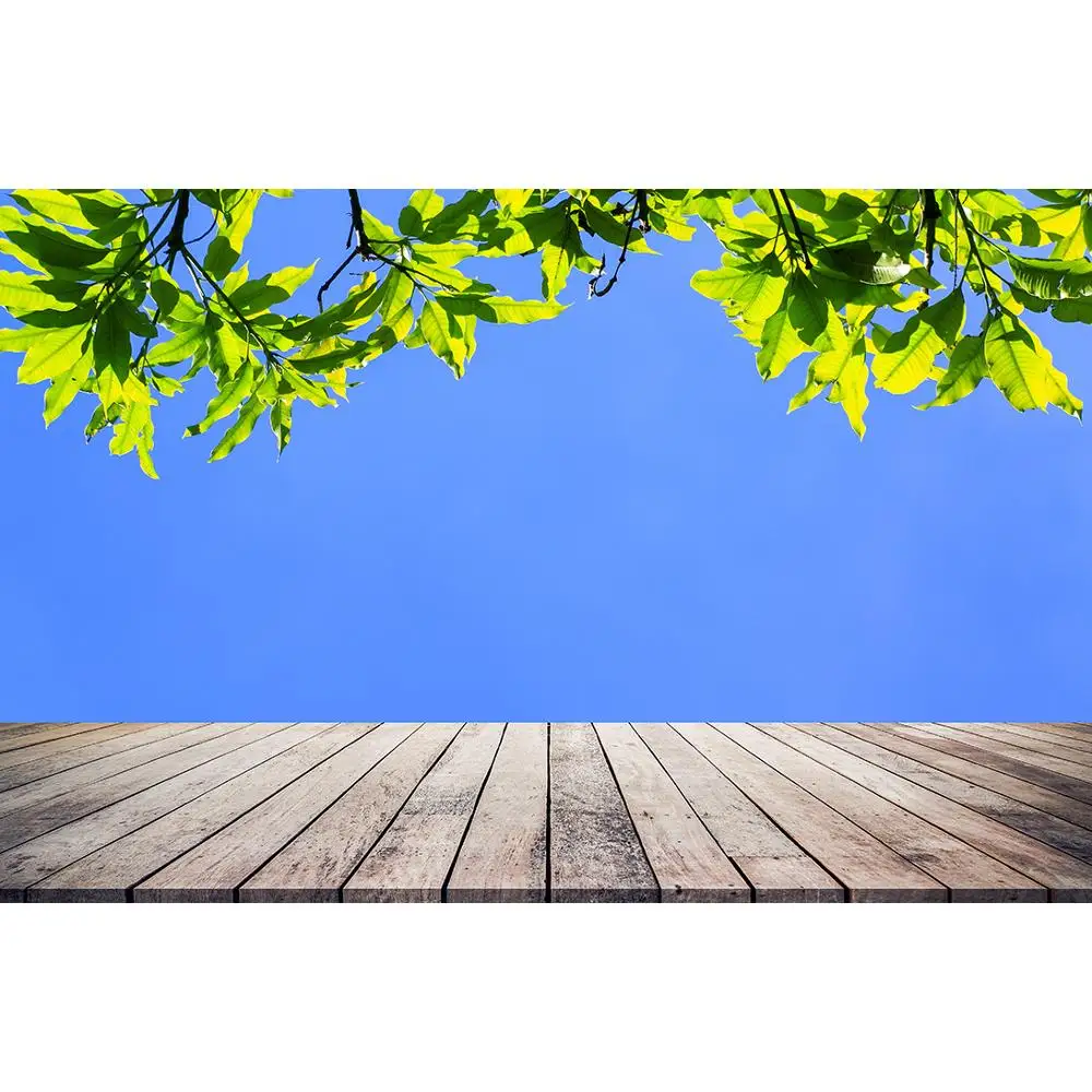 

SHENGYONGBAO Vinyl Custom Photography Backdrops Flower and Wooden Planks Theme Photography Background 191024ST-01
