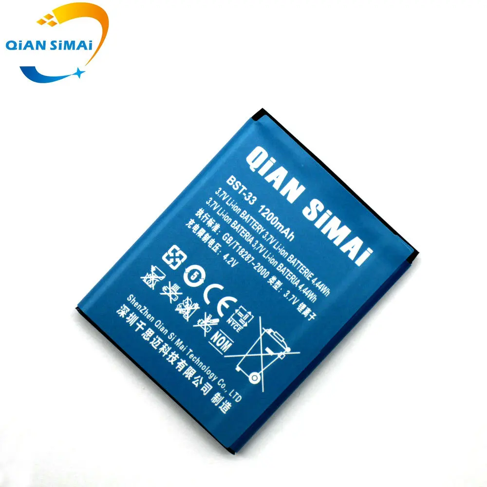 Аккумулятор BST-33 BST33 для Sony Ericsson G900 M600 W880 P990 K550C w395c K800 U10I W610 W660 V800 C702 C901 | Мобильные