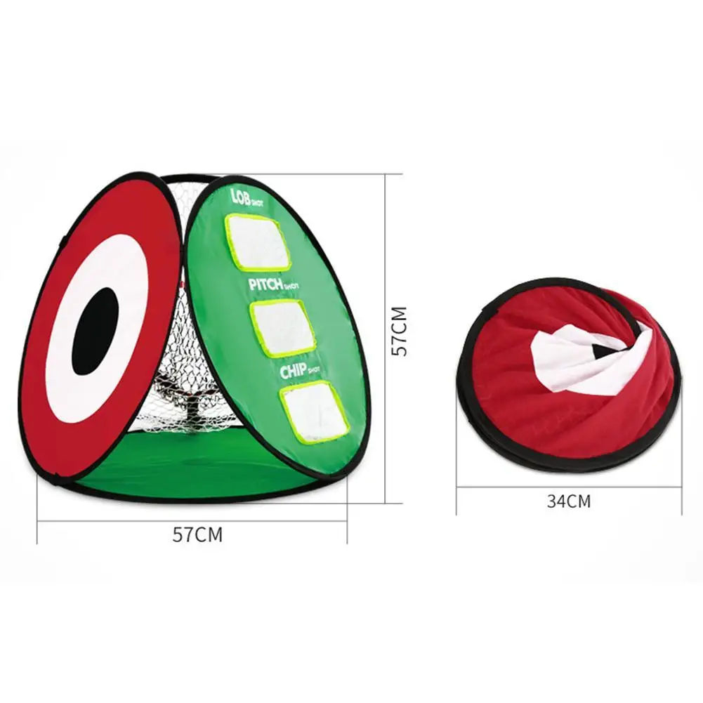 

Nylon Golf Practice Nets Golf Chipping Net with 3 Balls Pitching Indoor Sides Golf Outdoor Training Net Cages Golf 4 Chippi B2H6