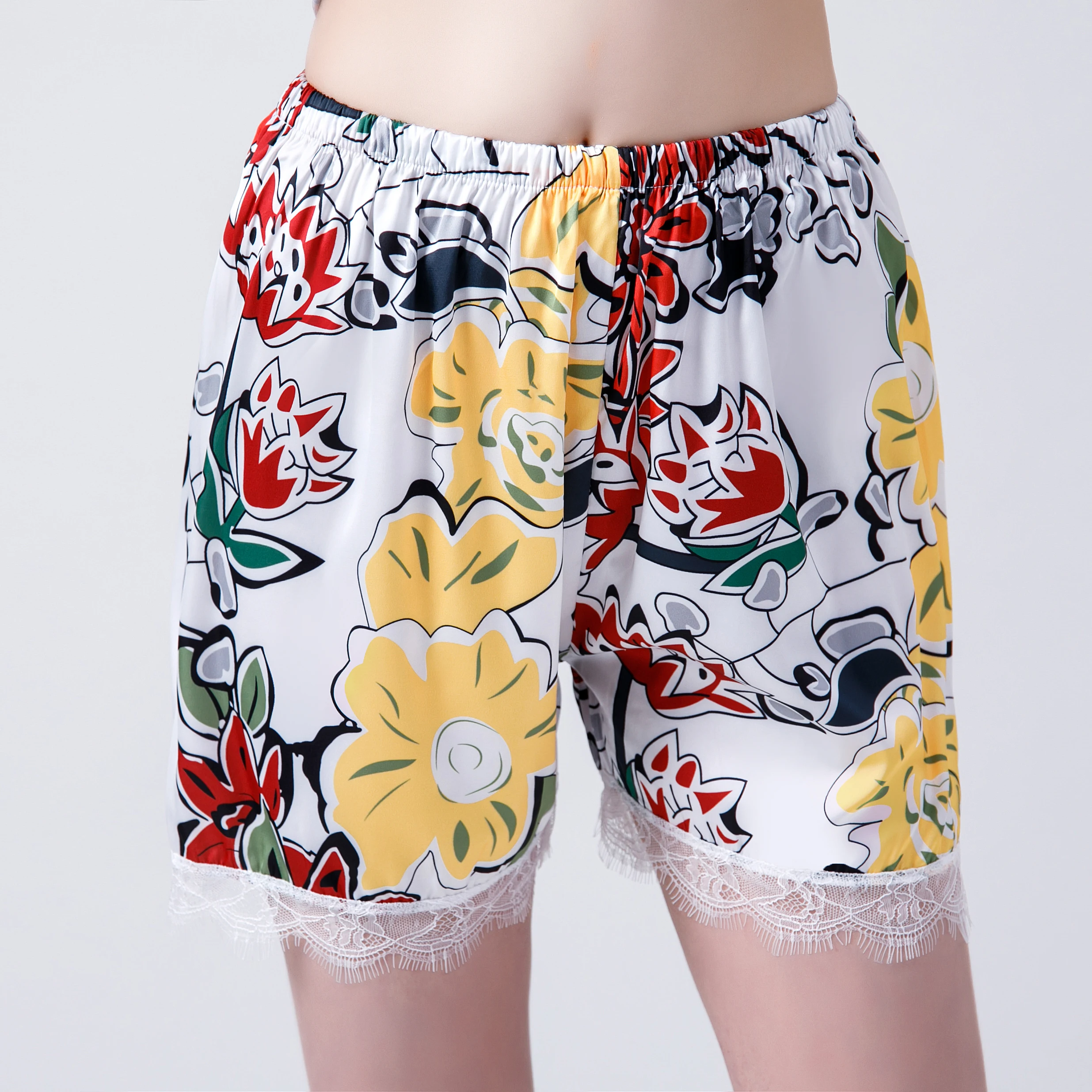 Женский пижамный комплект с отложным воротником удобная пижама в простом стиле