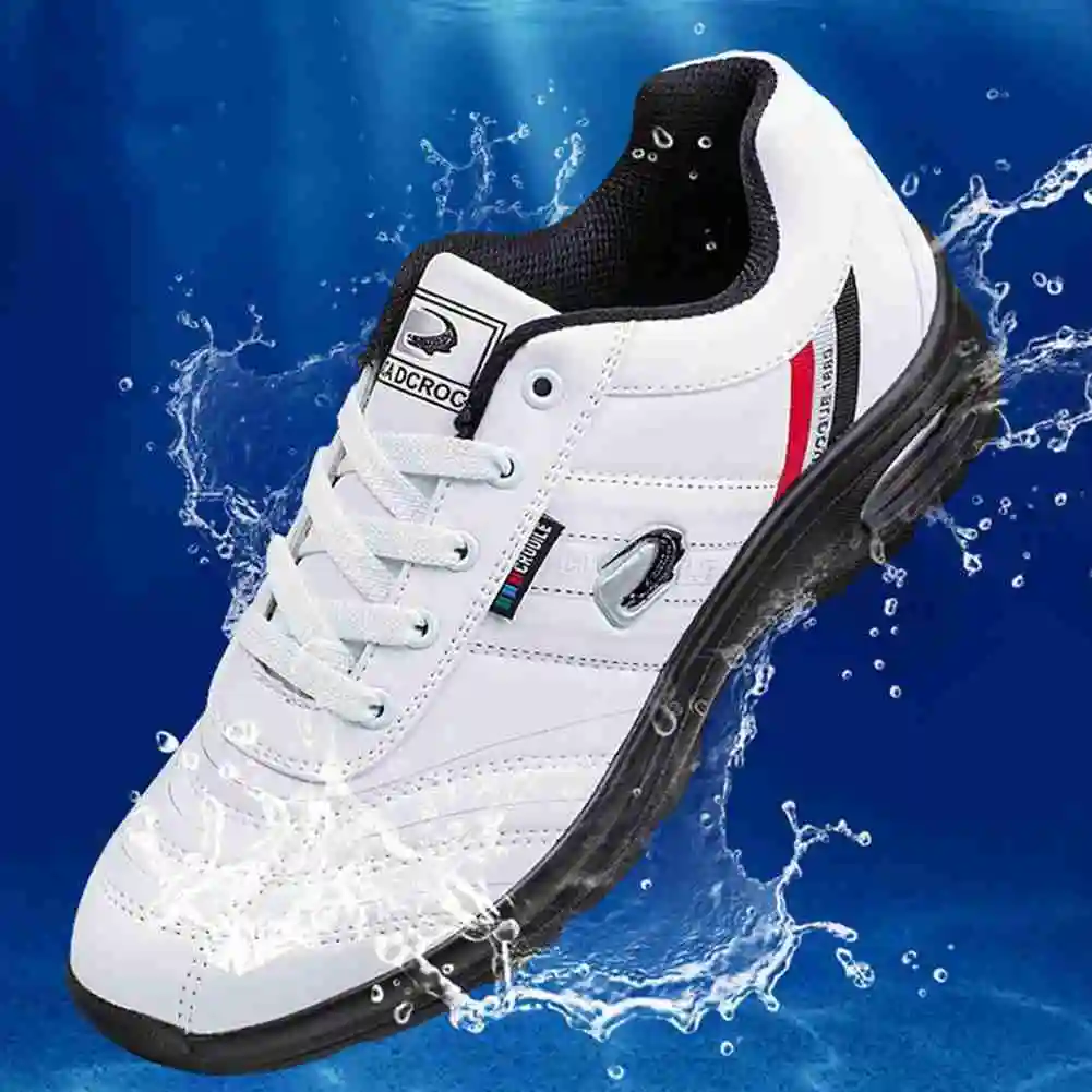 Waterproof Golf Shoes Men Big Size 39-46 Light Golf Trainers For Men Anti Slip Athletic Sneakers Training Sport Shoes Male