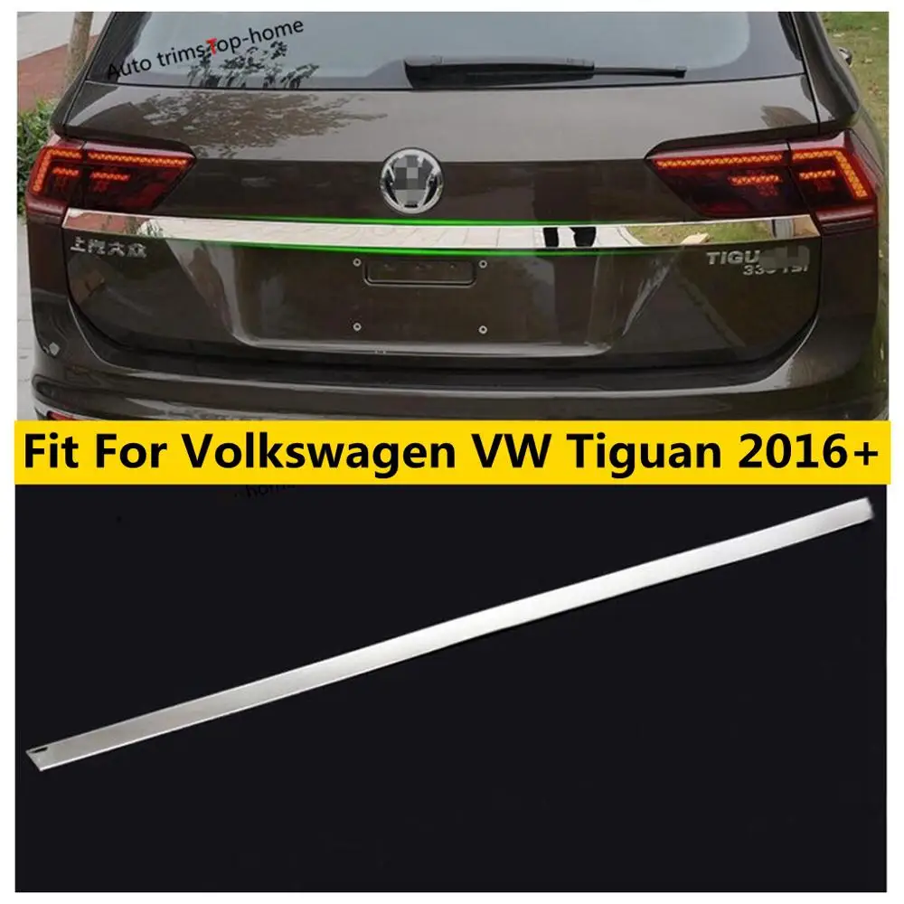 Аксессуары Yimaautotrims подходят для Volkswagen Tiguan 2016 2020 задняя багажная дверь нижняя
