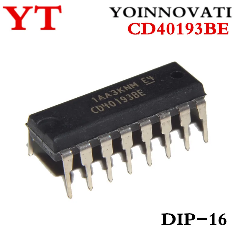 10 шт./лот CD40193BE CD40193 DIP 16 новый оригинальный|Интегральные схемы| |