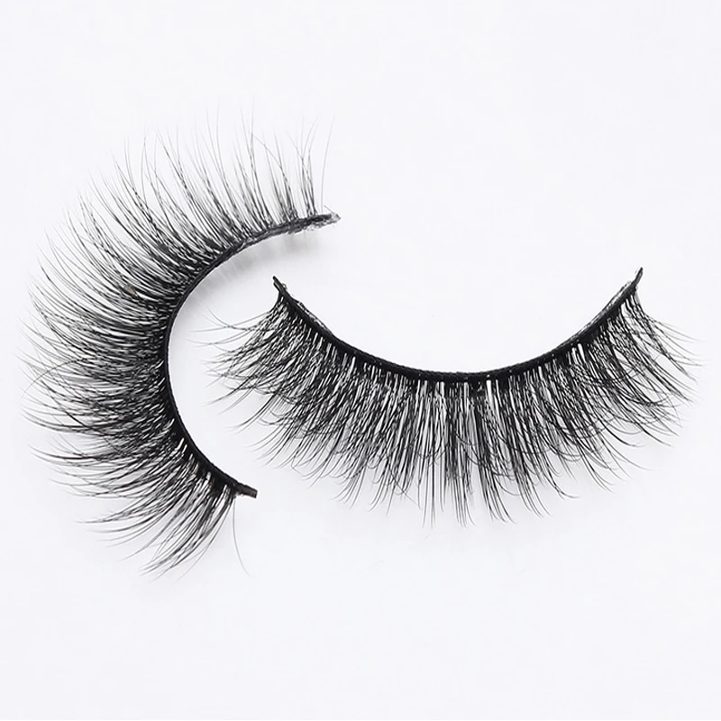 2 пары 3D профессиональные натуральные ресницы ручной работы накладные | Красота и