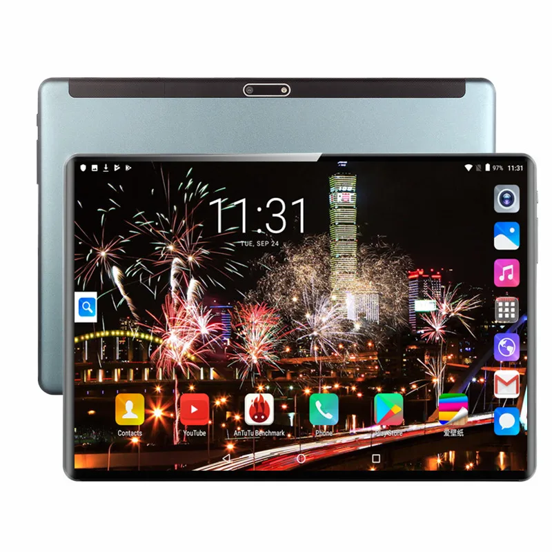 Android 9 0 четыре ядра 10 дюймов планшетный ПК 6 ГБ ОЗУ 128 Гб ПЗУ 8 Мп Wi-Fi A-GPS 4G LTE две