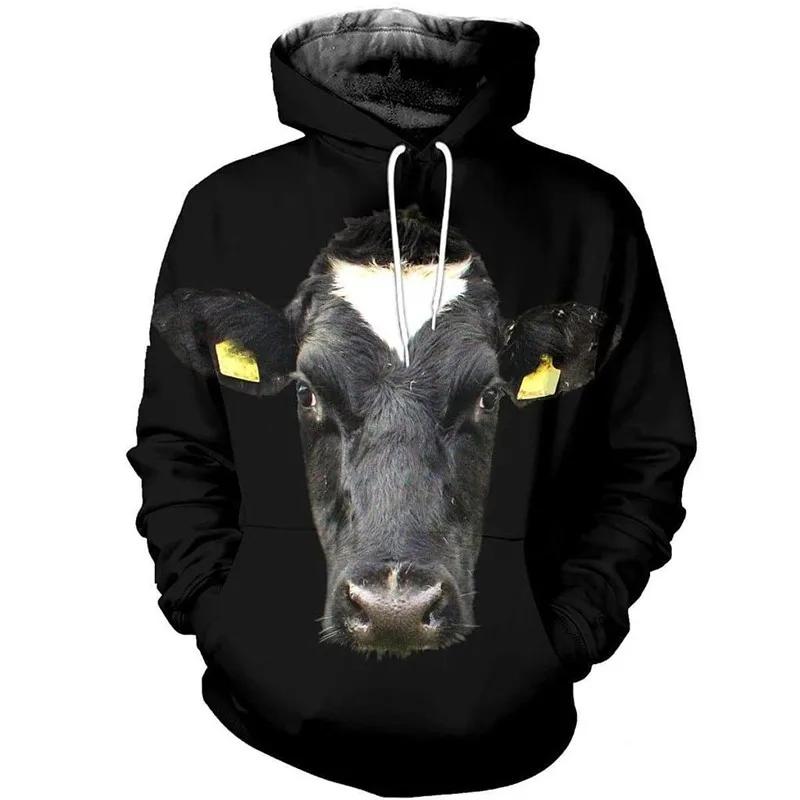 

Черная рубашка с объемным принтом быка, рубашка на молнии, Повседневная рубашка, модная уличная Толстовка в стиле хип-хоп