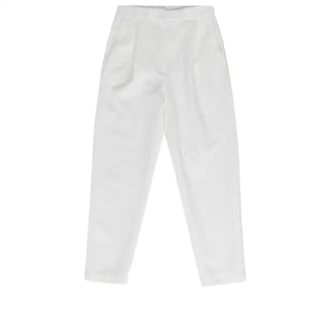 

2020 New Fashion Ankle Length Pant Trousers Female High Waist Solid Color Casual Pants Ladies Office Work Party Pencil Pants