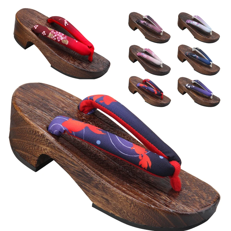 Шлепанцы-кимоно женские традиционные в японском стиле сланцы для карнавала