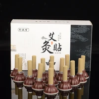 60pcs packing moxa stick moxibustion stickers chinese medicine moxas acupuncture therapy massager for body warm uterus stomach