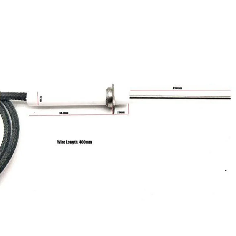 Gas Oven Short Piezoelectric Igniter With Bracket Ignition Needle Set Wire 400mm Extrusion | Бытовая техника