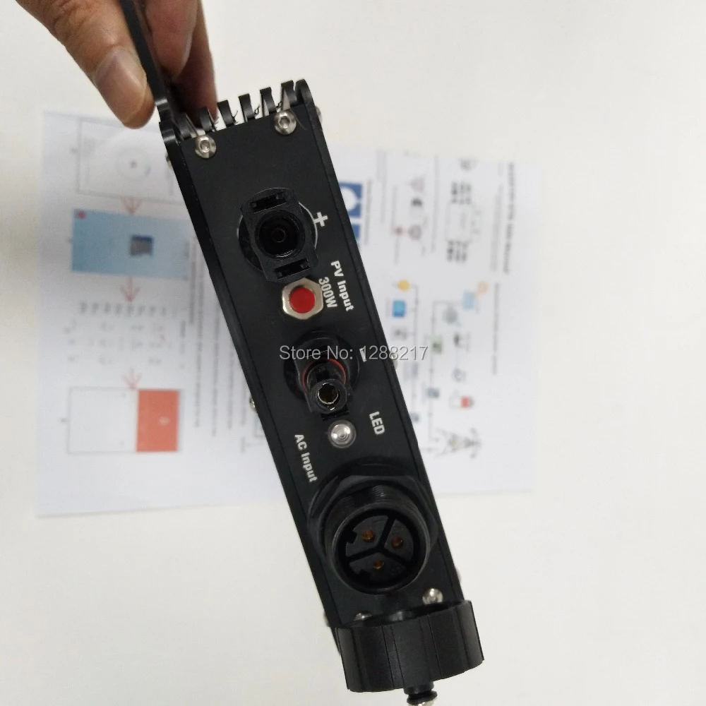 Слежением за максимальной точкой мощности солнечный инвертор 600 Вт сетки галстук