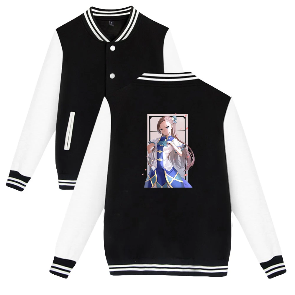 

2021 Anime My Next Life as a Villainess All Routes Lead to Doom 2D Print Baseball Sweatshirt Casual Jacket Men Women Clothes